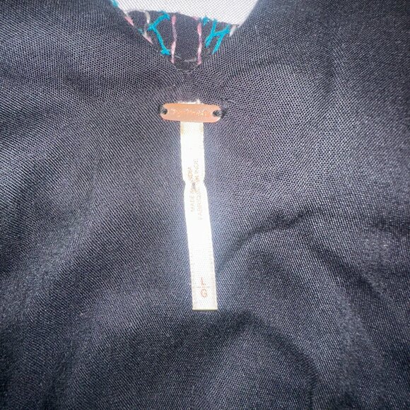 Free People - Lg These Eyes Together One Shoulder Embroidery Asymmetrical - Picture 9 of 10